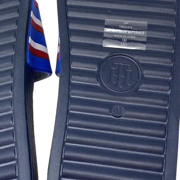 Tommy Hilfiger Szs 8/10 Ombre Stripe Molded Slide Sandal (Women) NWOT - Picture 10 of 11